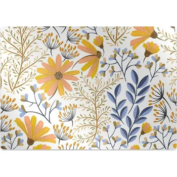 Podložka pod nábytek Ochranná podložka pod židli pastel louky