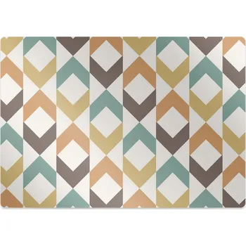 Podložka pod nábytek Ochranná podložka pod židli retro tvary