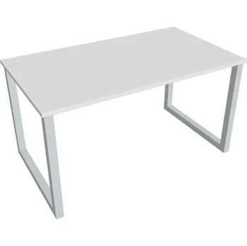 Kancelářský vozík HOBIS jednací stůl rovný - UJ O 1400, bílá + doprava zdarma