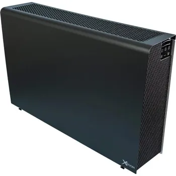 rekuperace vzduchu Xvent XROOM ERV 100-CO2 decentrální rekuperační jednotka 2v1 antracitová