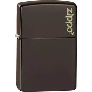 Zapalovač Zippo Brown Logo 26911