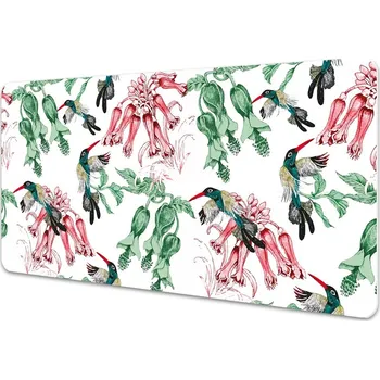 Stolní podložka Velká ochranná podložka na stůl Byliny a ptáci