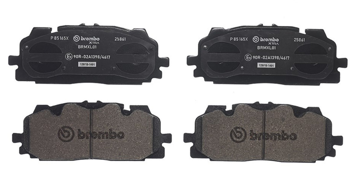 P 85 072X BREMBO D7687709 Juego de pastillas de freno con contacto