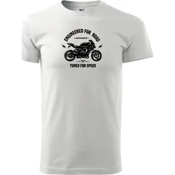 MSP Pánské triko s moto motivem 104 Tuned for speed