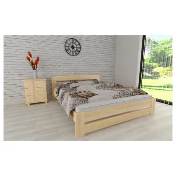 Postel Postel Petra 160x200 cm masiv borovice + rošt ZDARMA