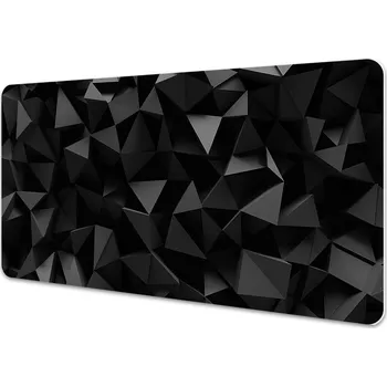 Stolní podložka Kobercomat.cz Ochranná podložka na stůl Abstrakce černá