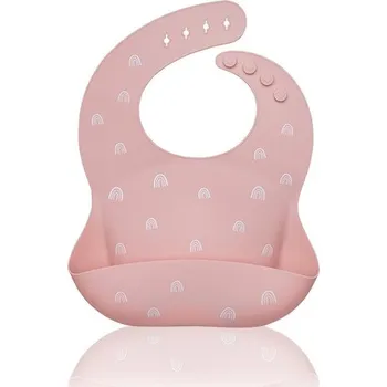 Bryndák PETITE&MARS silikonový bryndák SAM Pink Rainbow