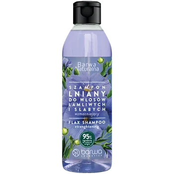 Šampon Barwa posilující lněný vlasový šampon, 300 ml