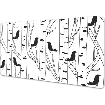 Stolní podložka Podložka na psací stůl Ptáci a stromy