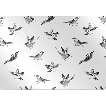 Podložka pod nábytek Podložka pod kolečkovou židli malované vrabci