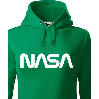 Dámská mikina Dámská mikina s potiskem NASA 2, Barva Zelená, Velikost XL, Canvas Dámská mikina Bezvatriko.cz 0505