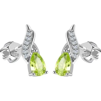 Náušnice NUBIS® Stříbrné šroubovací náušnice - NB-3762