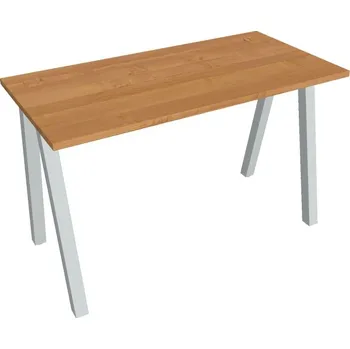 Kancelářský vozík HOBIS kancelářský stůl rovný - UE A 1200, hloubka 60 cm, olše + doprava zdarma