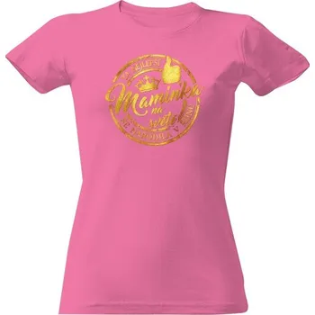 Dámské tričko Tričko s potiskem Nejlepší maminka se narodila v říjnu dámské
