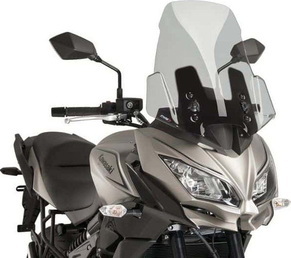 Bulle Moto Kawasaki Versys Bulle Touring Puig 9421H Fumée Clair