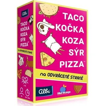 Desková hra Albi Taco, kočka, koza, sýr, pizza na odvrácené straně