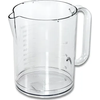 PETRAplast Nádoba šlehače s výlevkou objem 1,2l Barva: Čirá