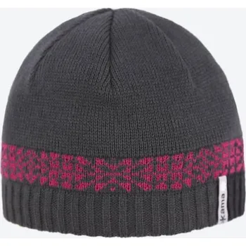 Čepice KAMA B93 Dětská pletená Merino čepice, růžová Velikost: UNI