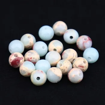 Korálek Pro Háčkování Regalit syntetický 6 mm světle modrý