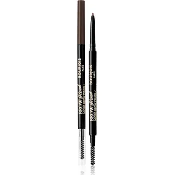 Tužka na obočí Bourjois Brow Reveal precizní tužka na obočí s kartáčkem odstín 003 Dark Brown 0,09 g