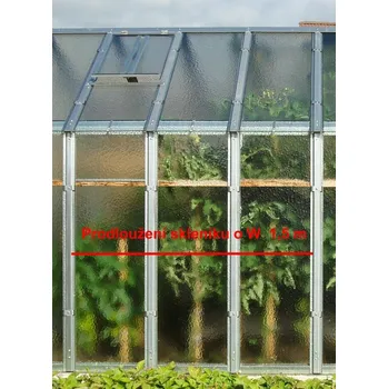 Skleník Limes Prodlužovací modul pro skleník Variant D-W