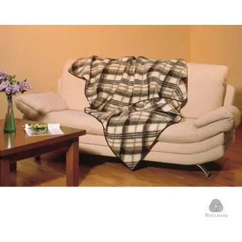 Ovčí rouno Teplo domova deka vlněná televizní ANG