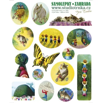 samolepka Samolepky Jiří Trnka - Zahrada