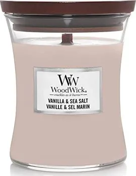 Svíčka WoodWick Vanilla & Sea Salt