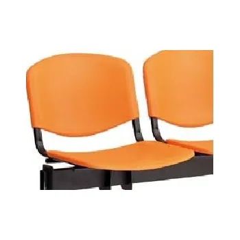 Lavice plastová - oranžová 3M se stolkem LC/9711/KP