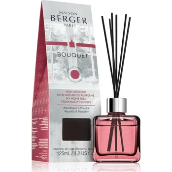 Aroma difuzér MAISON BERGER PARIS Maison Berger – Vonný difuzér Cube Anti Odours - My Home s vůní Aquatic & Powdery, 125ml
