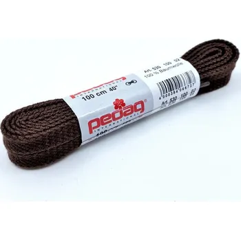 Tkaničky do bot Hnědé tkaničky do bot Pedag ploché Délka: 100 cm