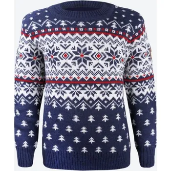 Dětské termo spodní prádlo KAMA 1013 Dětský Merino svetr, tmavě modrý Velikost: L