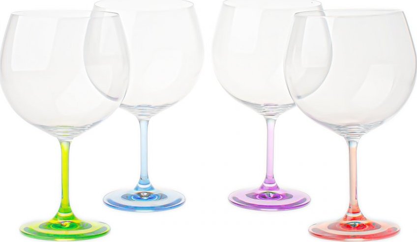 Sklenice na Gin & Tonic, Crystalex, Rainbow, 820 ml, 4 ks