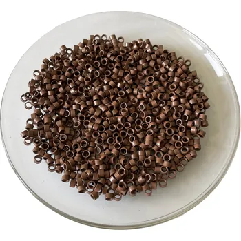 Micro ring - hnědá světlá - 4,5 mm, balení 1 000ks