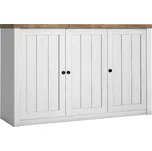 Komoda Provence D3K bílá borovice/dub…