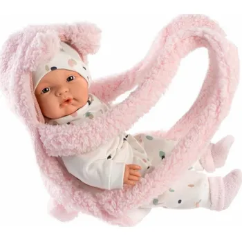 Panenka Llorens 38946 Realistická panenka se zvuky 38 cm Joelle