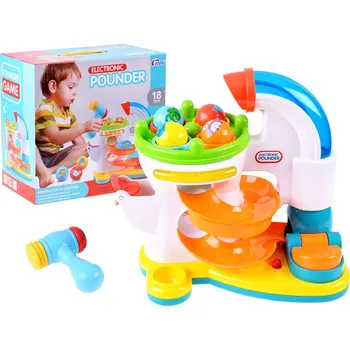 Hračka pro nejmenší HračkyZaDobréKačky Elektronické zatloukadlo