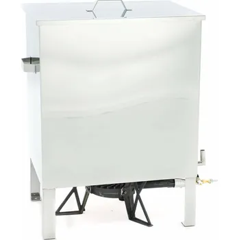 Lysoň Vařák na vosk nerezový větší + plynový vařič