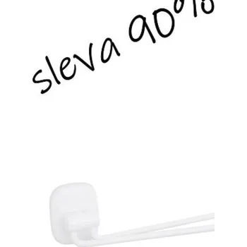 Držák na ručník Otočný držák na ručníky-BÍLÝ, 41 cm. NIMCO Výprodej SI 7296N-51 Nimco