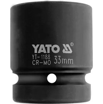 Hlavice rázová 1" - 28mm černá IMPACT YATO