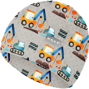 Čepice Dětská čepice fleecová Sport, Bagry Velikost: S (45-48 cm)