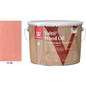 barva a nátěr na dřevo Tikkurila Valtti Wood Oil - PUUÖLJY - 9L - 3138 + dárek k objednávce nad 1000Kč