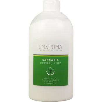 Masážní přípravek Emspoma - Herbal Cannabis 1000ml.
