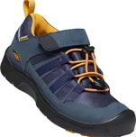 boty městské dětské KEEN HIKEPORT 2 LOW WP C, blue nights/sunflower - 26
