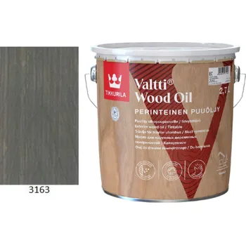 Olej na dřevo Tikkurila Valtti Wood Oil - PUUÖLJY - 2,7L - 3163 + dárek k objednávce nad 1000Kč