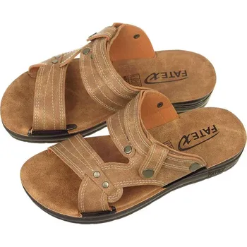 Pánské pantofle TifanTEX Fatex hnědé 40