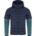 Kilpi pánská zateplená sportovní bunda Verons-M Barva: tmavě zelená, Velikost: L