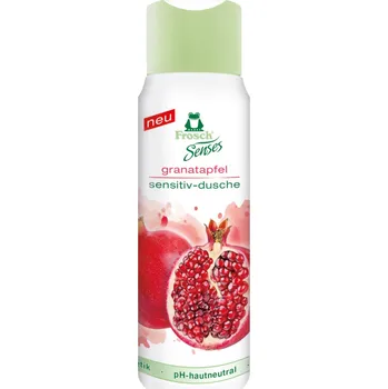 Sprchový gel Frosch Senses Pomegranate sprchový gel pro citlivou pokožku 300 ml