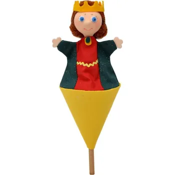 Moravská ústředna Kornoutový maňásek Královna Karla 20 cm