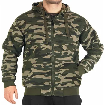 Pánská mikina Maskáčová mikina HX888 woodland (mikina s kapucí na zip)